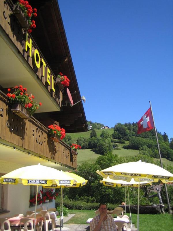 Hotel Elite B&B Rossinière Dış mekan fotoğraf